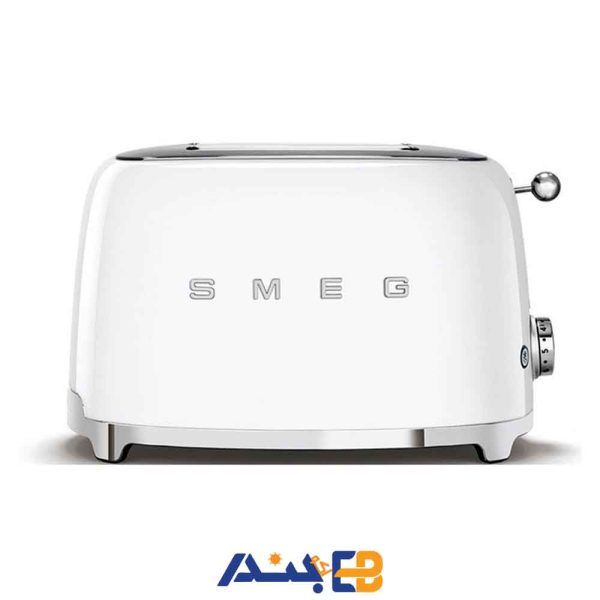 SMEG Toaster 2 slice - White - TSF01WHEU