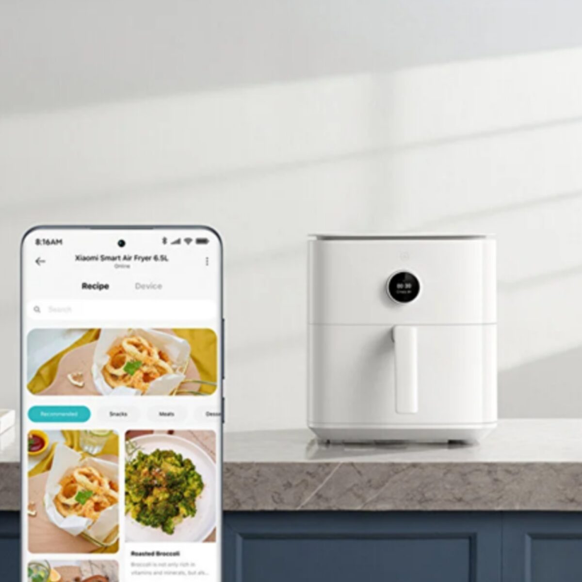 هواپز 6.5 لیتری شیائومی مدل Xiaomi Smart Air Fryer 6.5L MAF10